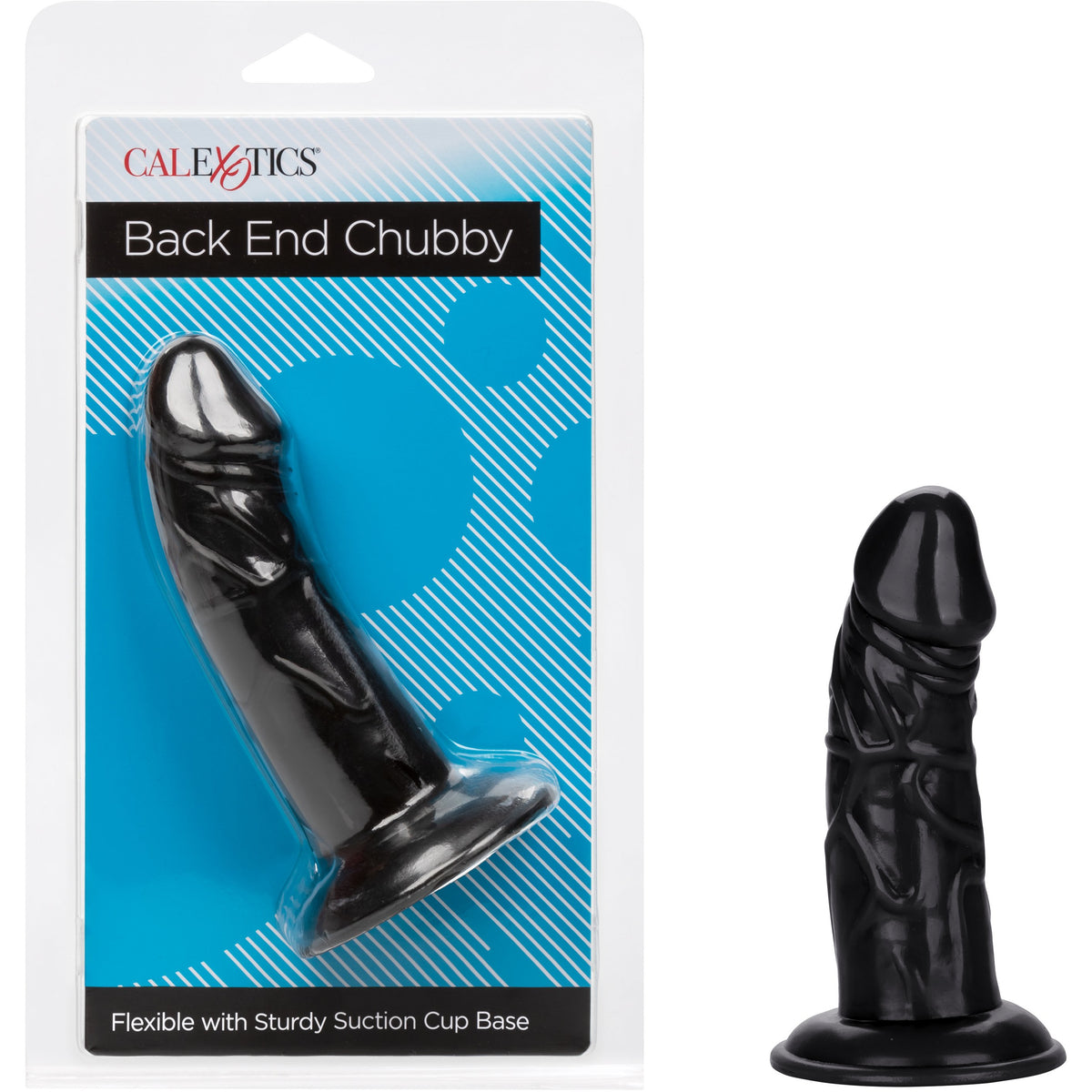 CalExotics Back End Chubby Dildo – Black