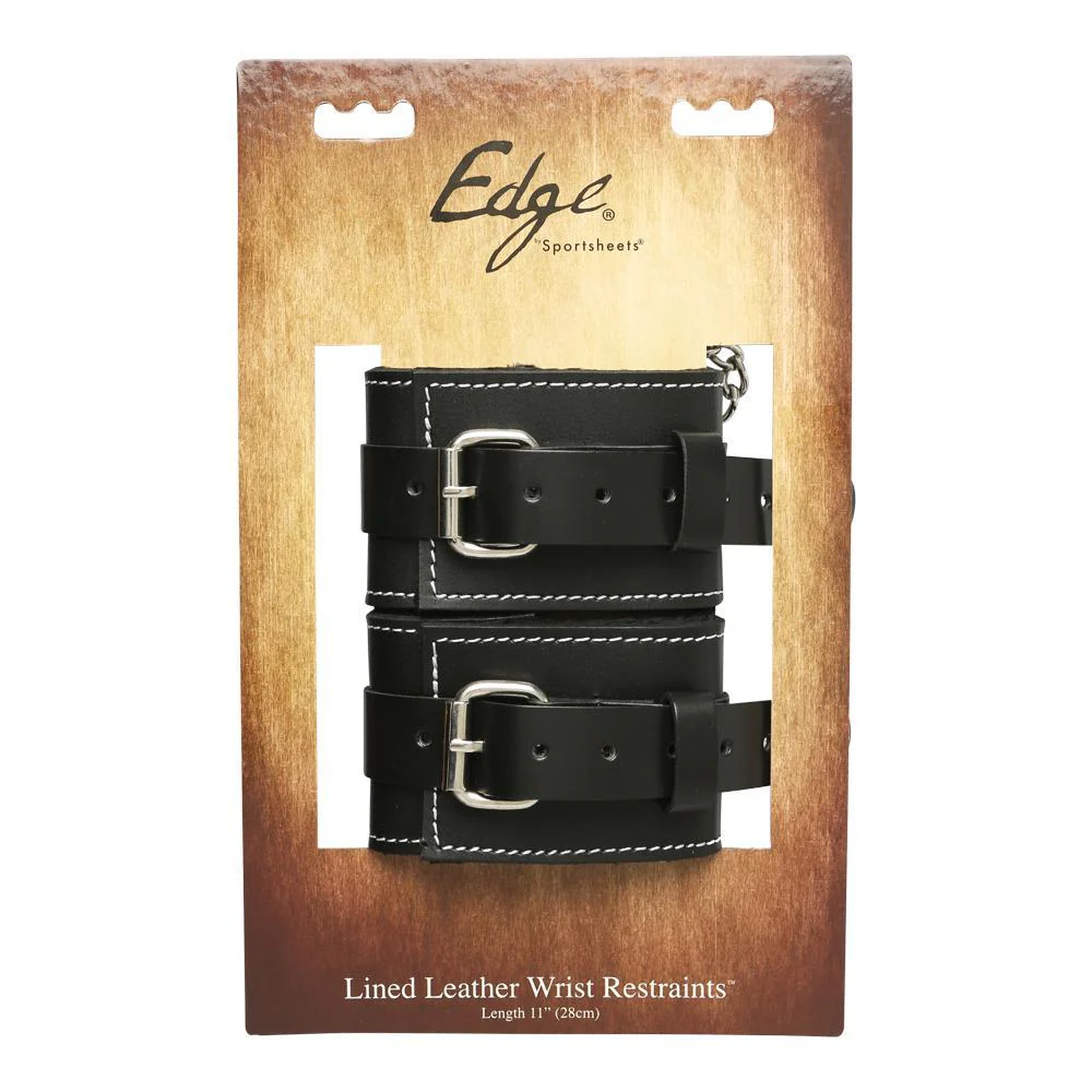 Sportsheets Bondage Leather Wrist Restraints