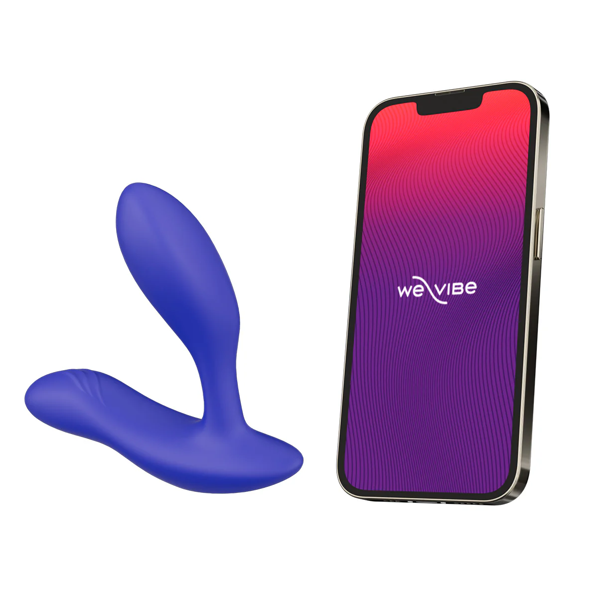 We-Vibe Vector+ - Vibrating Prostate Massager – Royal Blue