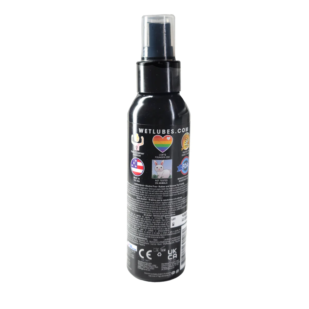 Wet Antibacterial Toy Cleaner – 4 oz