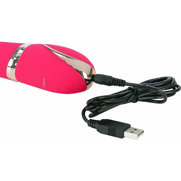 Vibe Couture Vibe Couture Rabbit Skater Rechargeable Vibrator - Pink