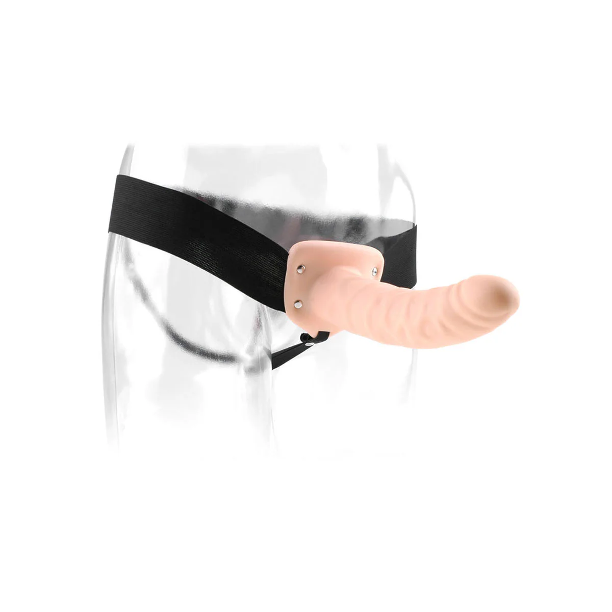 Pipedream Products - Fetish Fantasy Series - 8" Hollow Dildo & Strap-On