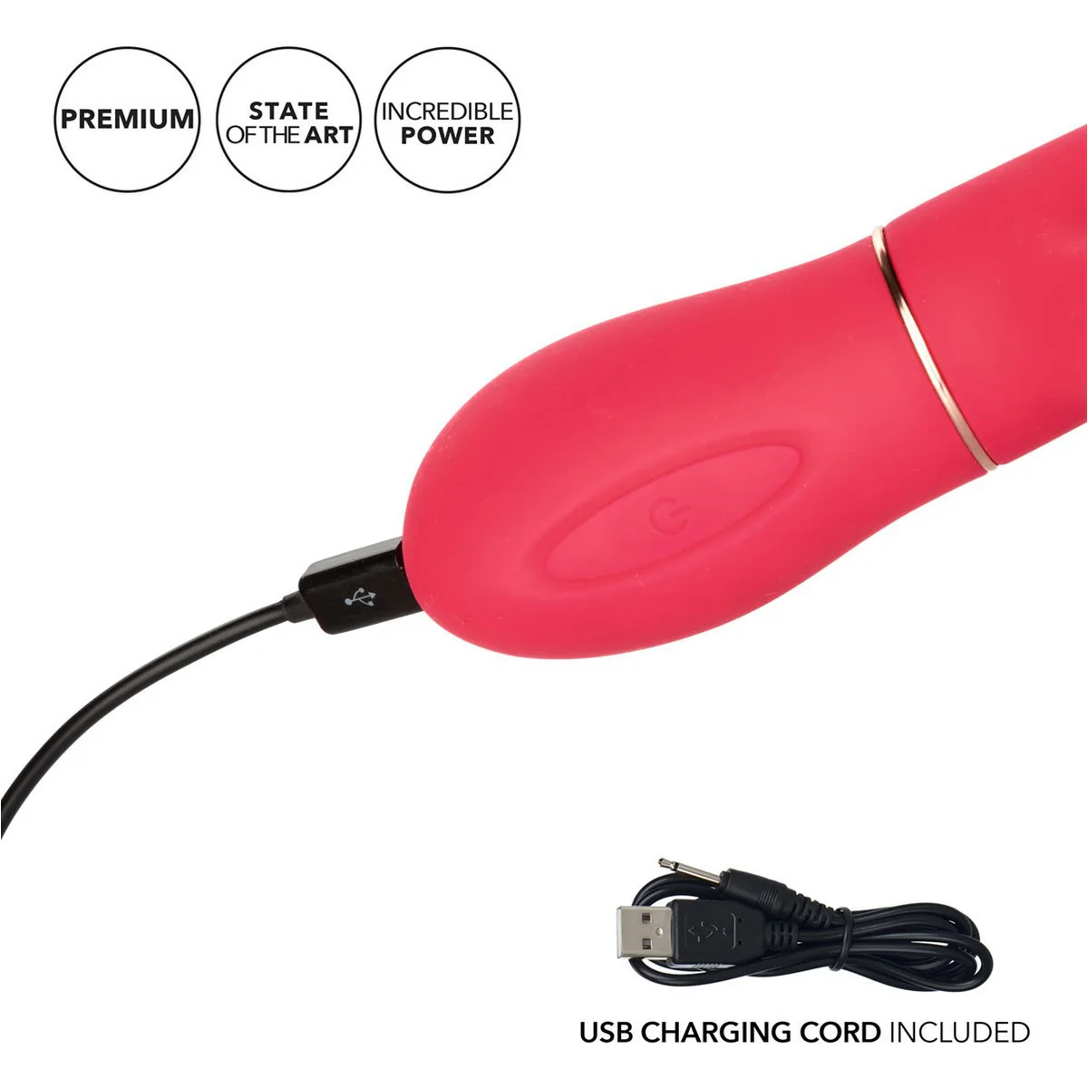 CalExotics In Touch Passion Trio Kit – Interchangeable Vibrator – Pink