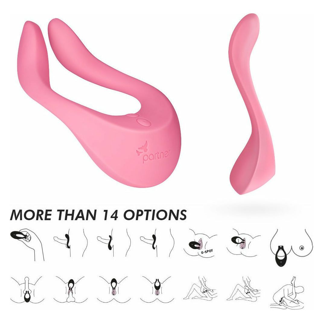 Satisfyer Endless Joy - Couples Multi Vibrator - Pink