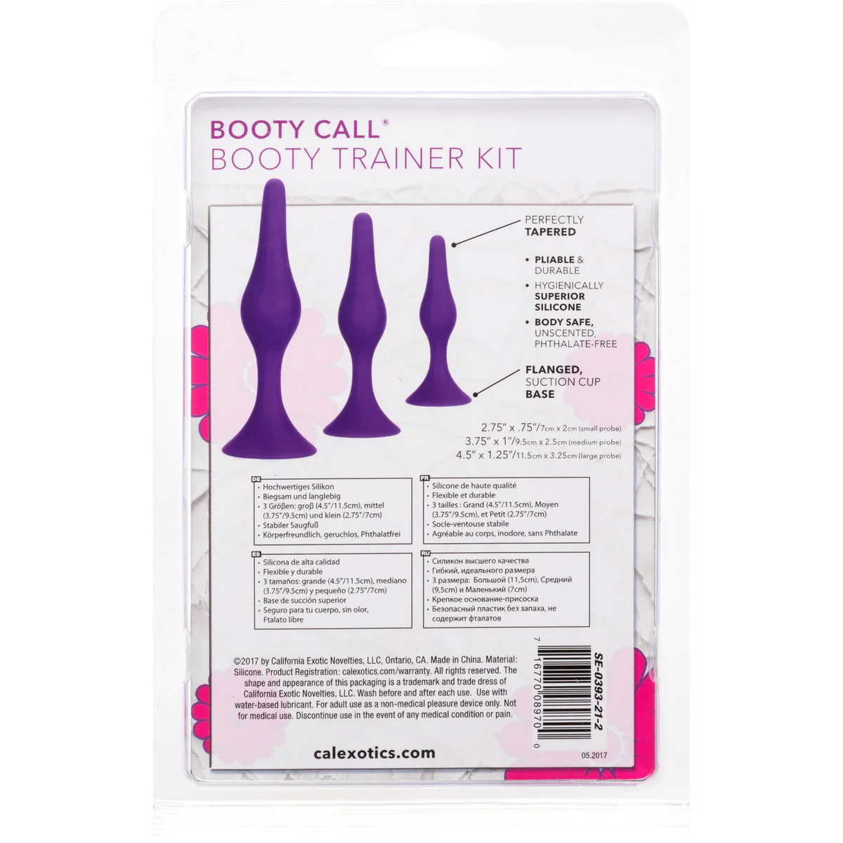 CalExotics Booty Call Booty Training Kit - Purple