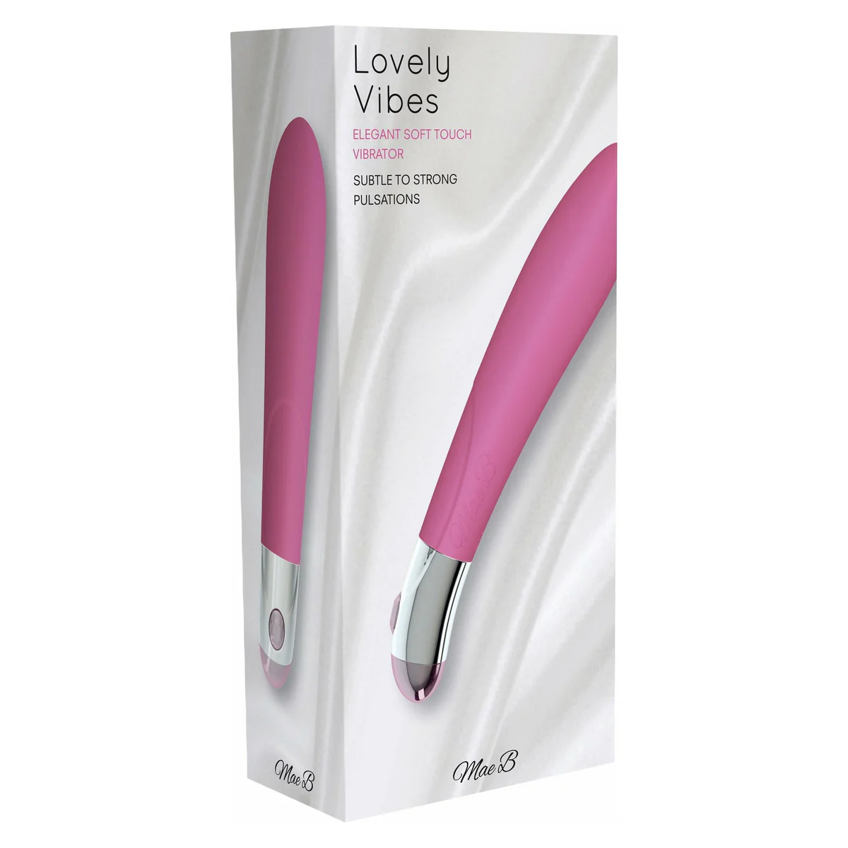 Mae B Lovely Vibes - Elegant Soft Touch Vibrator - Pink