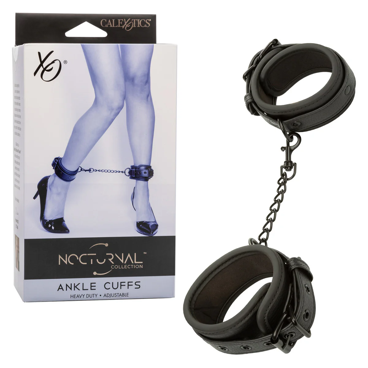 CaleXOtics Nocturnal Collection Ankle Cuffs - Black