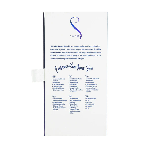 Swan® - The Mini Swan® Wand - Glow in the Dark - Pink