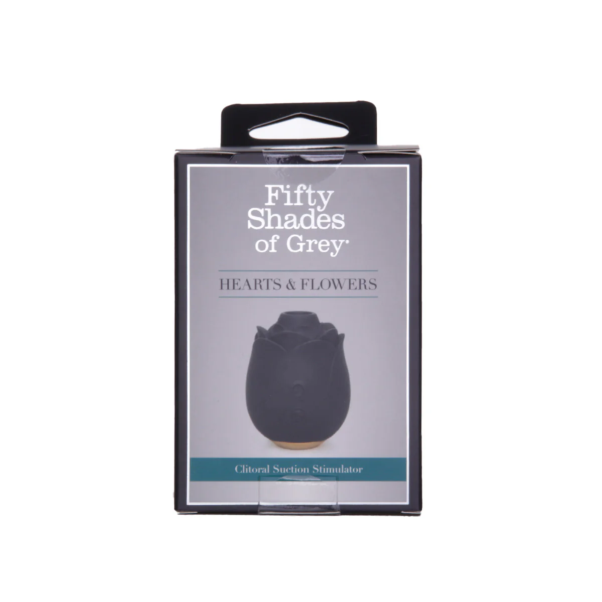 Fifty Shades of Grey Hearts & Flowers - Black