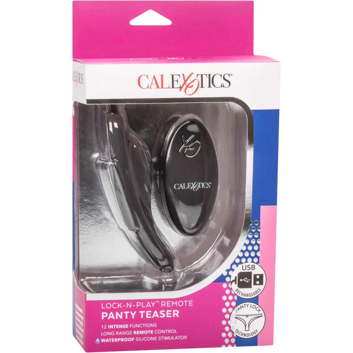 CalExotics Lock-N-Play Remote Panty Teaser