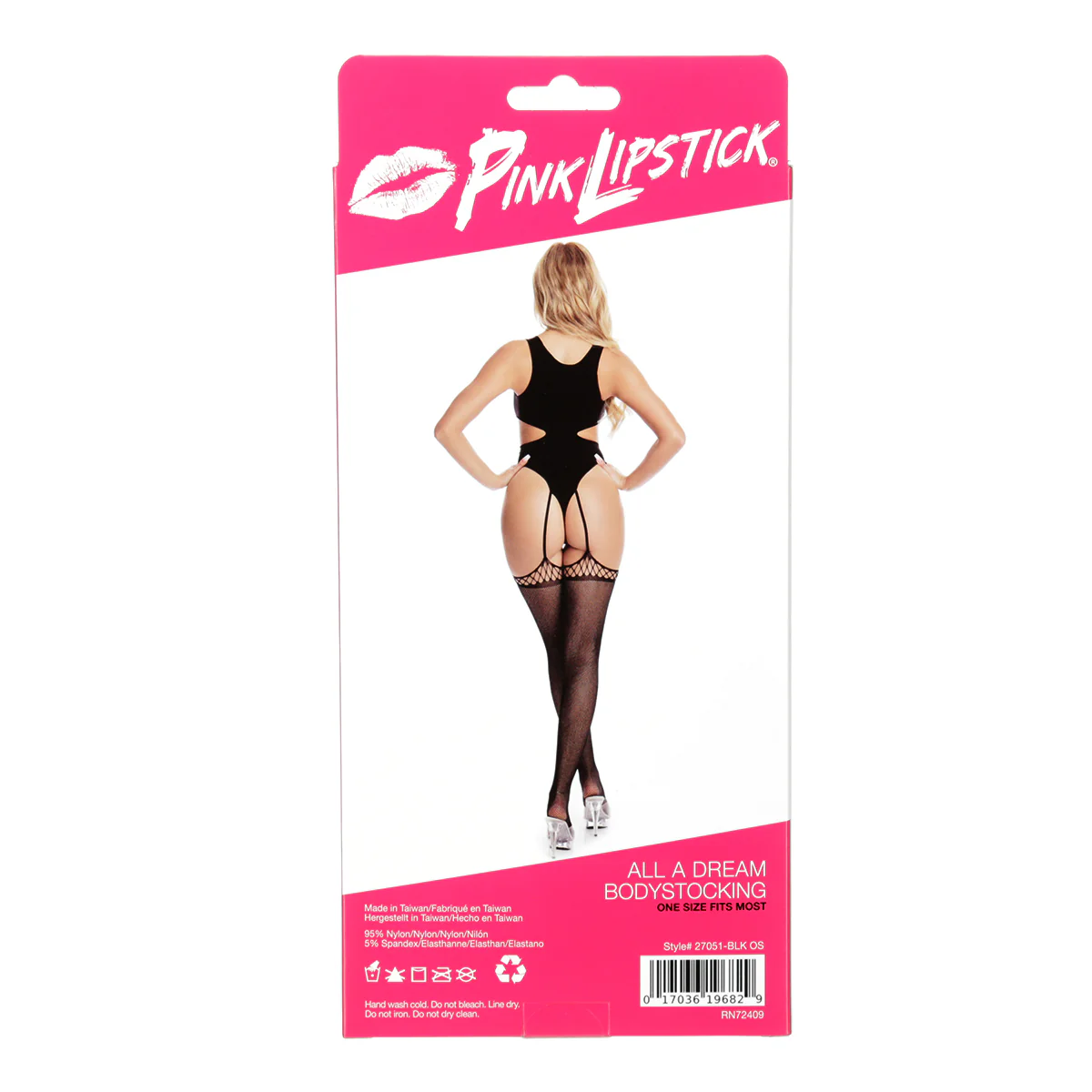 Pink Lipstick - Ring Master 3PC Set - Black - OS