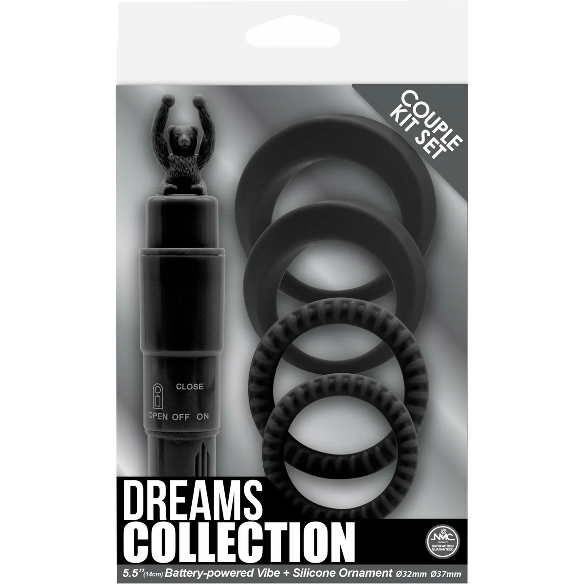 NMC Dreams Collection - Couples Kit - Vibrator & Cock Rings
