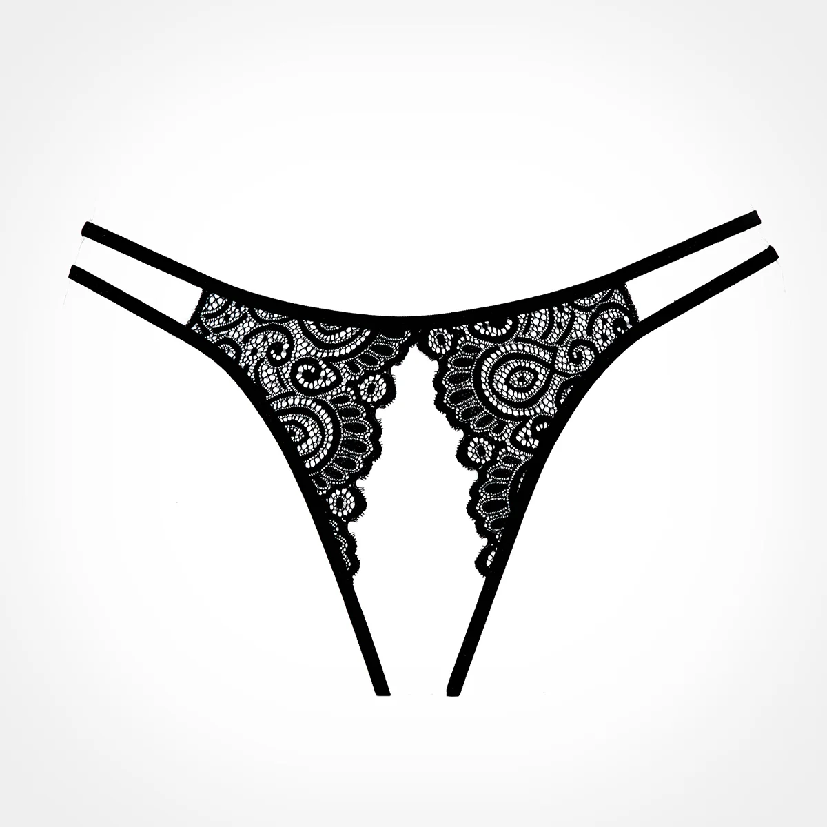 Allure Adore – Lovestruck Panty – Black – One Size