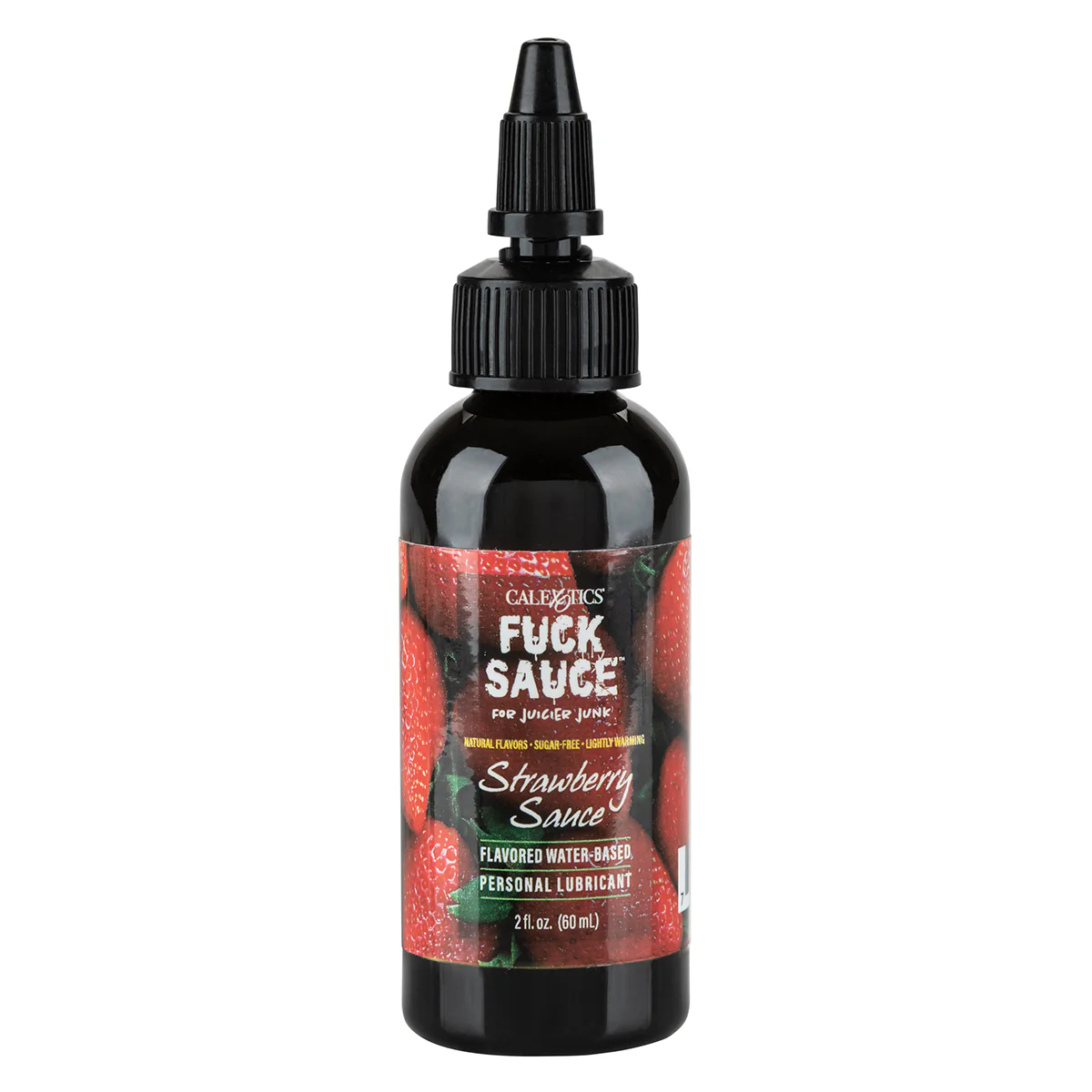 CalExotics – Fuck Sauce – Water-Based Lubricant – Strawberry - 2oz/60ml